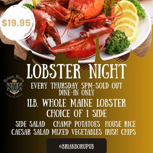 Boru Lobster Night 2025
