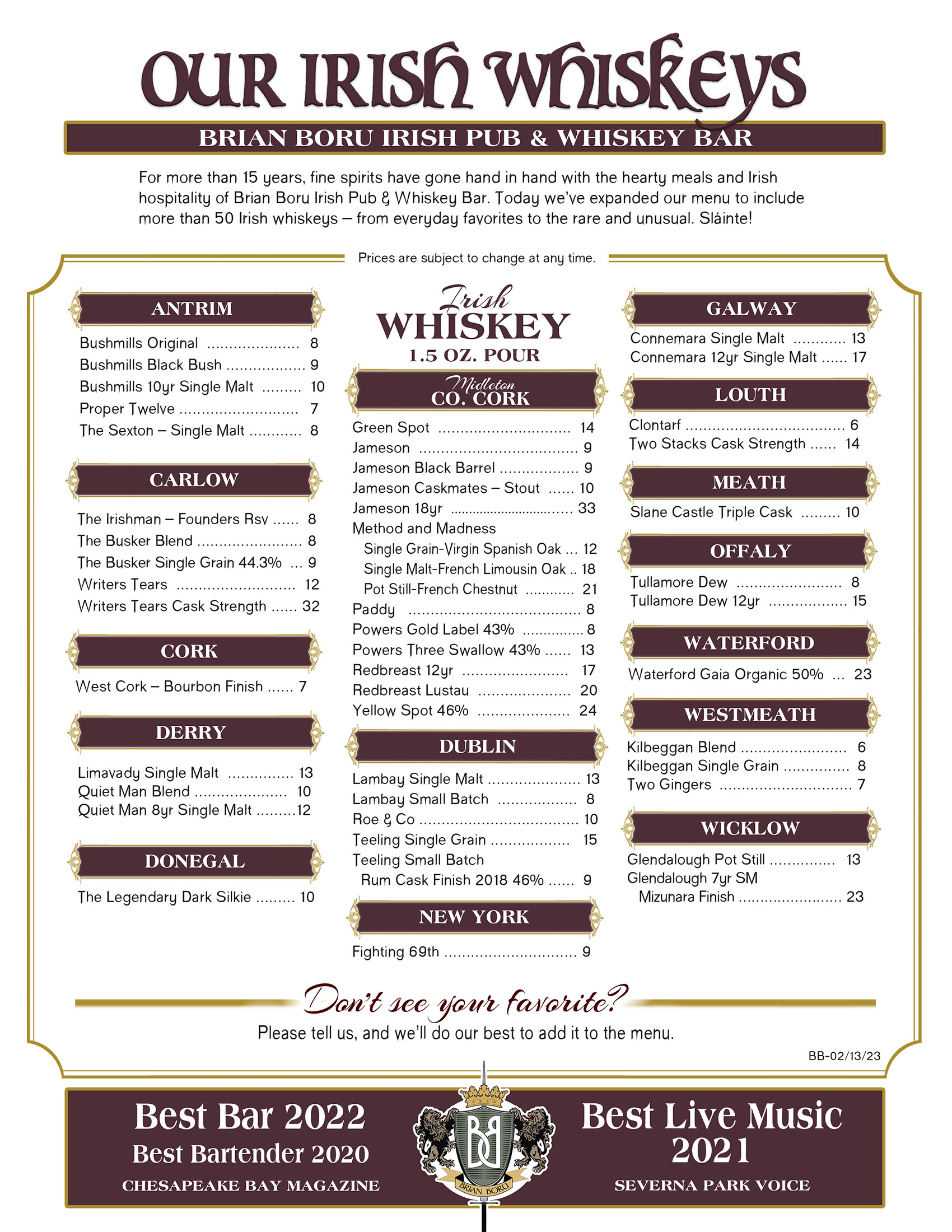 Pg2BB WhiskeyByCounty LTR 021323 WEB